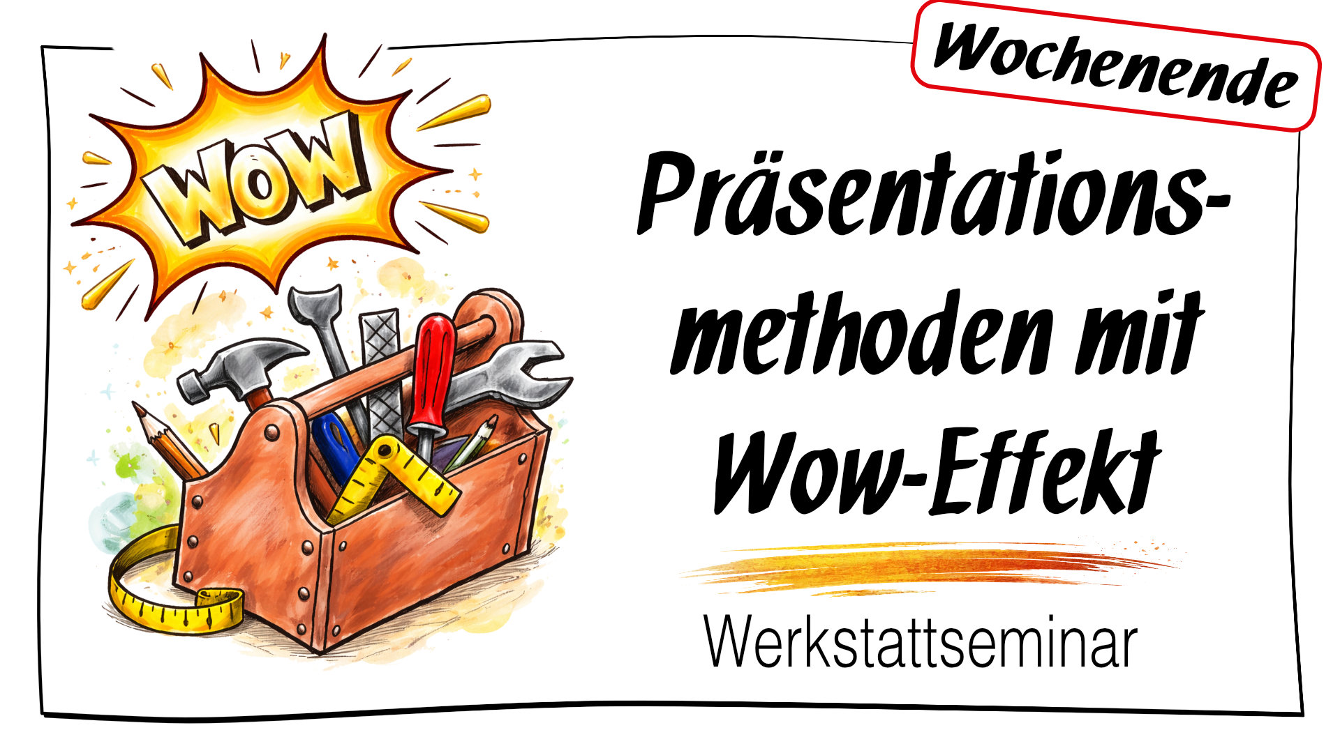 Logo Präsentationsmethoden Wochenende